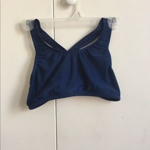 sport bikini swim top